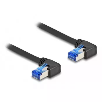 Tinklo laidas DeLOCK RJ45 Cat.6A S/FTP 2m juodas