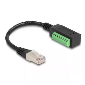 DeLOCK RJ45 kabelis Cat.5e kištukas į gnybtų bloką 21,5 cm