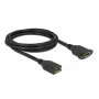 DeLOCK 87101 DisplayPort ilginimo laidas, moteriškas–moteriškas, montuojamas į skydą, 2 m
