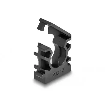 Laikiklis kabelių movoms DeLOCK 60482 Juodas 8 vnt Plastikas 30 mm