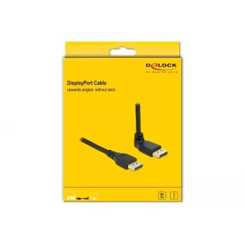 DELOCK DisplayPort kabelis 3 m, DisplayPort į DisplayPort, 5,7 mm skersmuo, palaiko iki 32 garso kanalų