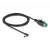 DeLOCK PoweredUSB kabelis vyriškas 12 V į DC 5,5 x 2,1 mm vyriškas kampuotas 2 m
