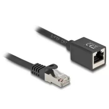 DeLOCK 90318 tinklo laidas RJ-45 Cat6a 5 m juodas