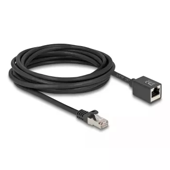 DeLOCK 90318 tinklo laidas RJ-45 Cat6a 5 m juodas