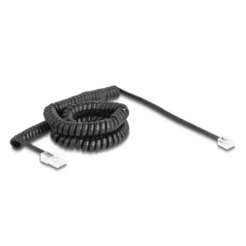 DeLOCK telefono kabelis 5 m Juoda 88481 RJ-11 RJ-45