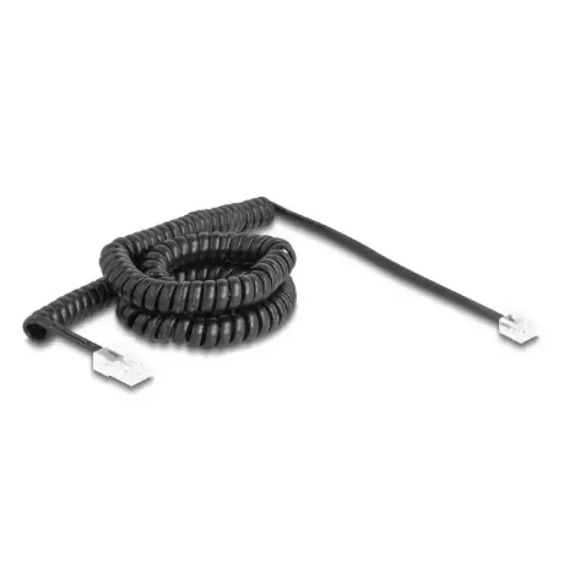 DeLOCK telefono kabelis 5 m Juoda 88481 RJ-11 RJ-45