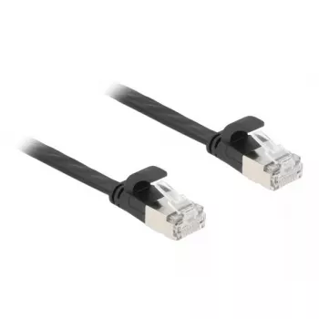 Tinklo kabelis DeLOCK 81168 RJ-45 Cat6a 7,5 m juodas