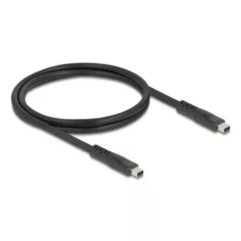 DeLOCK 81176 Mini DisplayPort kabelis 1 m Mini DisplayPort Juoda