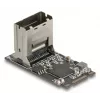 DELOCK 64260 vidinė M.2 į Mini-SAS adapterio kortelė, JMicron JMB585, juoda, su LED