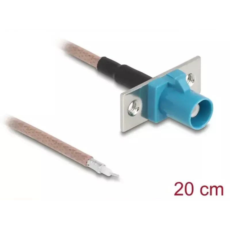 Koaksialinis kabelis DELOCK 90726 RG-316/U 0.2 m su FAKRA Z jungtimi