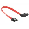 SATA kabelis DeLOCK 83967 0,2 m SATA 7 kontaktų Juoda Raudona