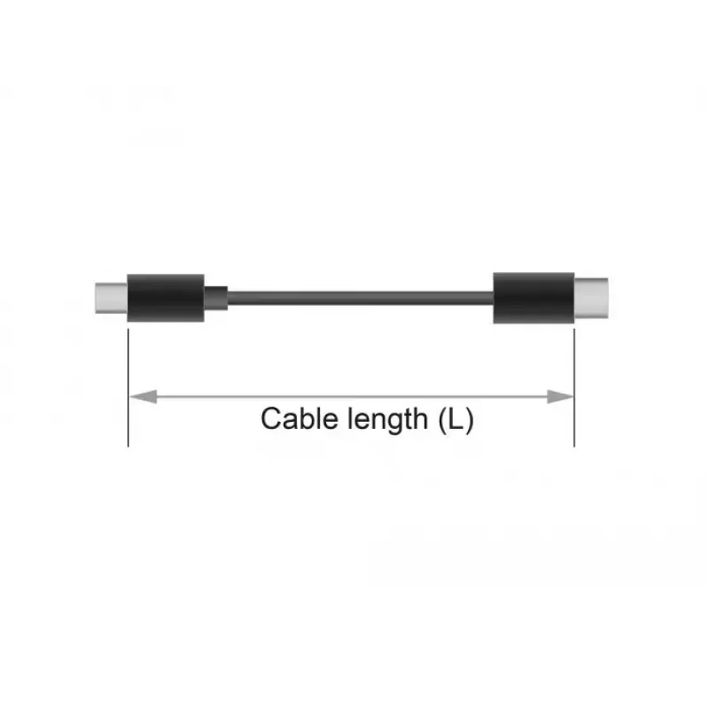 Garso laidas 3,5 mm DeLOCK 85568 2 m Juoda