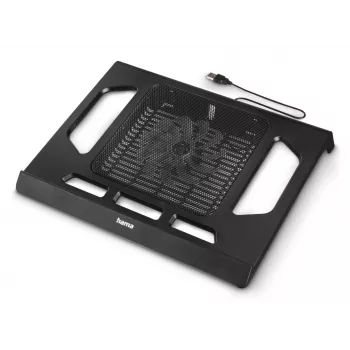 Hama Black aušinimo pagalvėlė nešiojamam kompiuteriui 39,6 cm (15,6 colio)