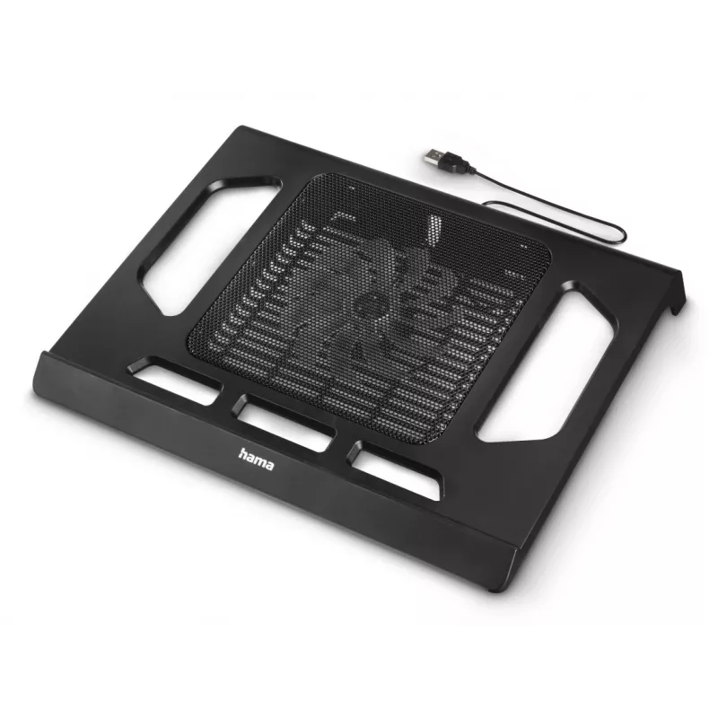 Hama Black aušinimo pagalvėlė nešiojamam kompiuteriui 39,6 cm (15,6 colio)