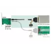 Kabelis DeLOCK 0,75 m SFF-8643 / U.2 SFF-8639 + SATA