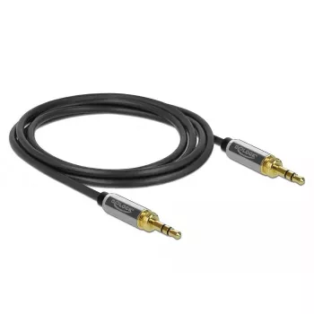 Garso kabelis 3,5 mm DeLOCK 85786 2 m juodai pilkas