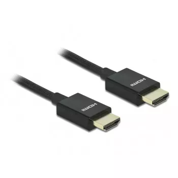 HDMI kabelis DeLOCK Coaxial High Speed 48 Gbps 8K 60 Hz 0,5 m