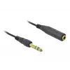 Audio kabelis DeLOCK 85938 2 m 6,35 mm juodas