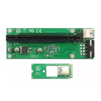 DeLOCK 41428 M.2 PCIe USB 3.2 Gen 1 kortelė
