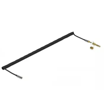 Garso ilginimo laidas DELOCK 85834 – 3,5 mm kištukas į 3,5 mm lizdą, paauksuoti kontaktai, 5 m, juodas