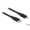 Duomenų ir įkrovimo laidas USB Type-C į Lightning DeLOCK 86637