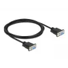 Serijinis kabelis DeLOCK 87785 Juodas 2 m DB-9