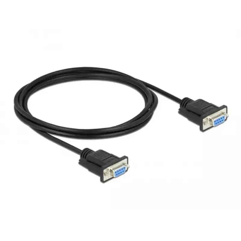 Serijinis kabelis DeLOCK 87785 Juodas 2 m DB-9