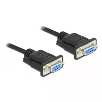 Serijinis kabelis DeLOCK 87785 Juodas 2 m DB-9