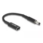 DeLOCK adapteris USB Type-C moteriškas į 5,5 x 2,1 mm vyrišką 15 cm