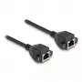 DeLOCK RJ50 ilginimo laidas motina-motina S/FTP 0,5 m juodas
