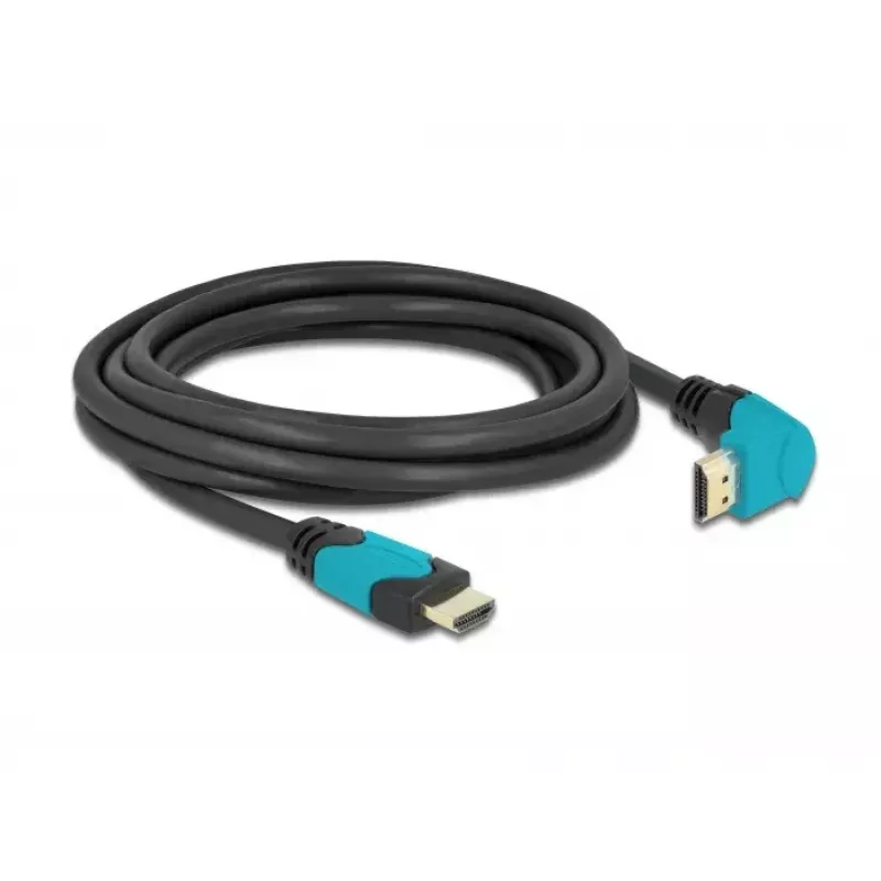 HDMI kabelis DeLOCK 86993 3 m HDMI A tipas standartinis juodas mėlynas