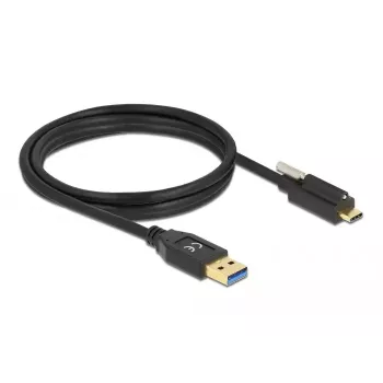 USB laidas DeLOCK 84028 1,5m USB 3.2 Gen 1 USB A USB C juodas