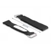 Lipnusis kabelio raištis su užtrauktuku DeLOCK 203x20mm juodas 5 vnt.