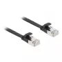 Tinklo kabelis DeLOCK 81166 RJ-45 Cat6a 3 m Juodas