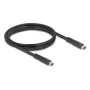 DeLOCK Mini DisplayPort kabelis 1,5 m Juodas 81177