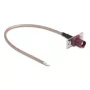 Koaksialinis kabelis DELOCK 90729 RG-316/U 0,2 m su FAKRA D jungtimi, ruda spalva