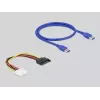 Riser kortelė PCI Express x1 į x16 DeLOCK 41430