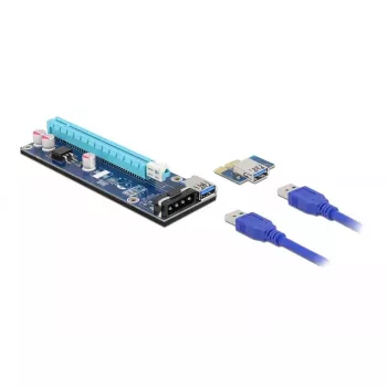 Riser kortelė PCI Express x1 į x16 DeLOCK 41430