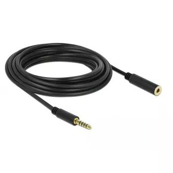 Audio kabelis DeLOCK 85799 5m 4,4mm juodas