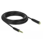 Audio kabelis DeLOCK 85799 5m 4,4mm juodas
