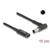 DeLOCK adapterio laidas USB Type-C moteriška į Sony 6,0 x 4,3 mm vyrišką 90° 15 cm
