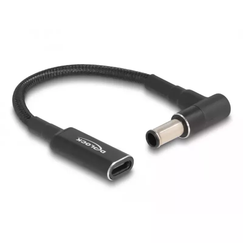 DeLOCK adapterio laidas USB Type-C moteriška į Sony 6,0 x 4,3 mm vyrišką 90° 15 cm