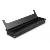 Kabelių pravedimo įdėklas DELOCK 66858, juodas, 80×300×28 mm