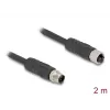 DeLOCK 80520 jutiklio / pavaros kabelis 2 m RST M12 juodas