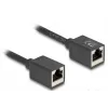 DeLOCK 90324 RJ-45 Cat6a tinklo kabelis 0,5 m Juodas