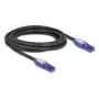DeLOCK 80928 tinklo kabelis Cat6 RJ-45 3 m juodai violetinis