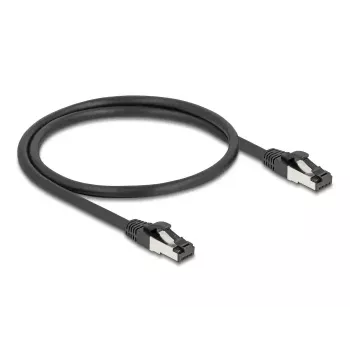 Tinklo kabelis DeLOCK 80570 RJ-45 Cat8.1 0,5 m Juodas