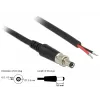 Maitinimo laidas DeLOCK 89908 juodas 0,95 m