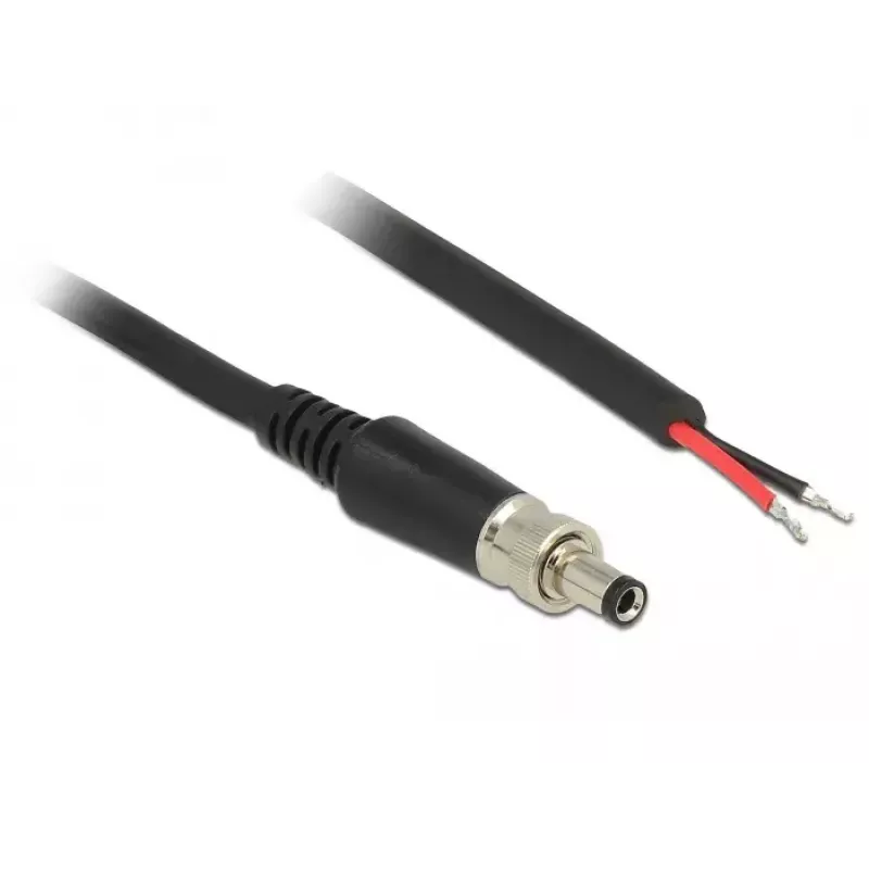 Maitinimo laidas DeLOCK 89908 juodas 0,95 m