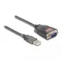 DeLOCK adapteris USB 2.0 Type-A į RS-232 D-Sub 9 kontaktų kištuką 3 m